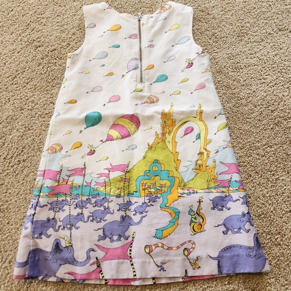 Dr Suess Oh, the Places You'll Go Dress Size 4t - Picture 2 of 3